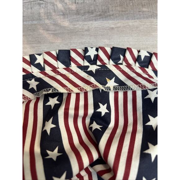 Longaberger 2002 Spring Basket 10.5" Handle All American Sparkler Standup Liner - Picture 7 of 11